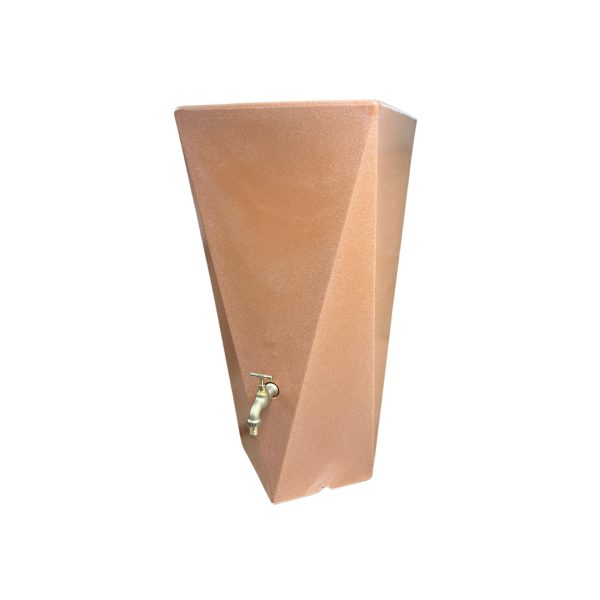 Regenton terracotta twist 100L incl. kraantje – Prestige Berlin